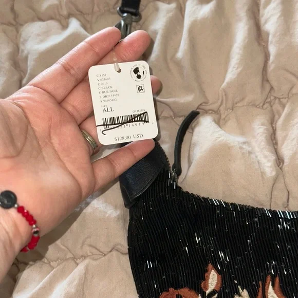 SOLD ✨NWT Free people Bugle bead bag - Picture 4 of 5